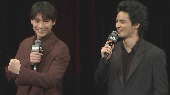 【 水上恒司 】福士蒼汰のパンプアップに白旗「ちょっと負けました」福士は〝きんに君ポーズ〟でドヤ顔|TBS NEWS DIG