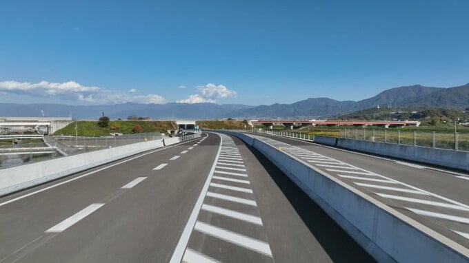 最大750ｍだった渋滞が40ｍに　新山梨環状道路・東部区間の一部開通で「混雑緩和」　山梨県　|　山梨のニュース | ＵＴＹテレビ山梨