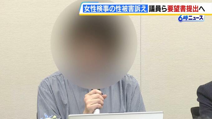 大阪地検元検事正による性的暴行訴えている女性検事　国会の院内勉強会に参加　超党派議連が第三者委設置の要望書をできるだけ早く提出したい考え|TBS NEWS DIG
