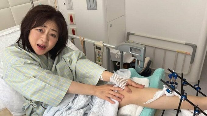 【松本明子】左足首を骨折し入院「還暦の誕生日を目前に大怪我、丙午、本厄です...」|TBS NEWS DIG