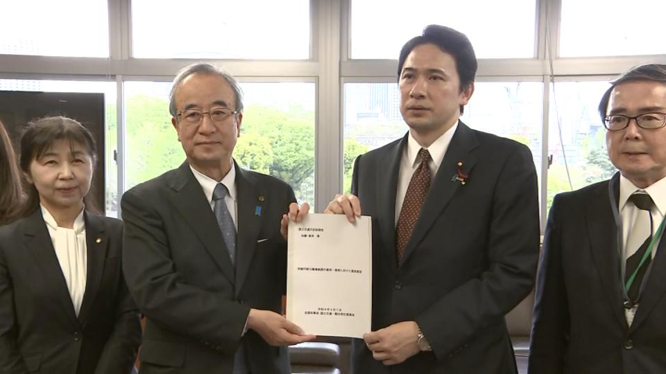 大城副知事ら 離島航路の維持・確保に向け 国に緊急支援を要請　全国知事会 