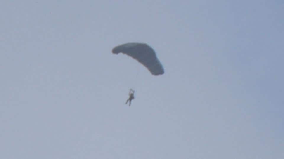 “例外”が常態化　米軍が嘉手納基地でパラシュート降下訓練を強行　今年9回目