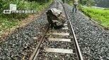 JR山田線、線路上に落石を確認　22日に撤去も調査のため一部区間運転を見合わせ　運転再開の見込み立たず　岩手|TBS NEWS DIG