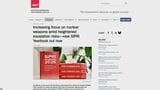 中国の核弾頭数推計620発に 前年比20発増 米ロが世界の核弾頭の8割を保有|TBS NEWS DIG