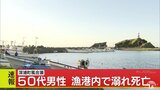 漁港内で溺れ50代男性死亡 暑さしのぐため遊泳 青森県深浦町 | 青森のニュース│ATV NEWS│青森テレビ