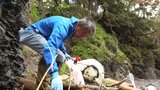 風や波の力で砕かれたプラスチック片が 春の海ごみゼロウィーク前に岩手・大船渡市で約100人が清掃活動|TBS NEWS DIG