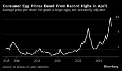 米国の卵価格、最高値から18％下落－供給回復し消費者に一定の安心感| TBS CROSS DIG with Bloomberg