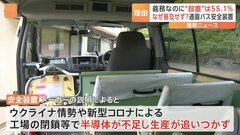 通園の送迎バスに「安全装置」 設置進まず　政府が義務付けたのになぜ？ 背景には「半導体不足」の影響が| TBS CROSS DIG with Bloomberg