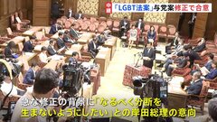 LGBT法案、自民が維新案を“丸のみ”で修正　「性同一性」から「ジェンダー・アイデンティティ」へ| TBS CROSS DIG with Bloomberg
