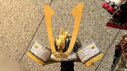 大谷翔平のホームラン兜に黒澤明監督の「影武者」鹿児島県庁で甲冑の