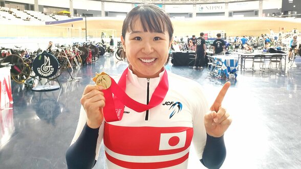 自転車・梶原悠未「心がポッキリ折れてどん底にいた」脳震とう&全身打撲のケガから復活V !|TBS NEWS DIG