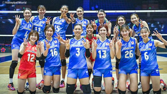 バレー女子日本代表、準々決勝は台湾と激突 優勝チームにはロス五輪切符【アジア選手権】|TBS NEWS DIG