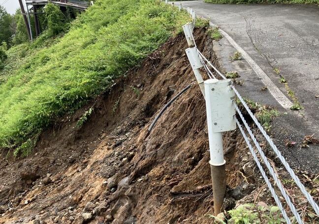 応急工事終わり2日ぶりに通行止め解除　大雨の影響で路肩崩落　乗鞍岳山頂に通じる乗鞍エコーライン　本格復旧工事は18日以降に　長野・松本市|TBS NEWS DIG