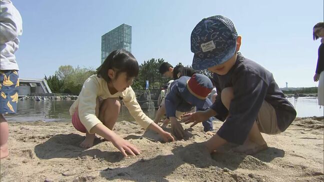 「楽しかった!」「難しかった!」GW2日目 蛇の目ビーチで宝探し アクアマリンにぎわう 福島|TBS NEWS DIG