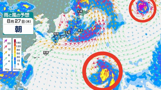 【あやしい渦】18日に沖縄の南で台風のたまご「熱帯低気圧」が発生・北上の見込み、日本への影響は、今後の進路・台風情報に注意...8月28日までの雨・風シミュレーションで確認【気象庁17日天気図】|TBS NEWS DIG