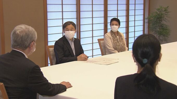 天皇皇后両陛下 開発途上国から帰国した青年海外協力隊の隊員らと懇談|TBS NEWS DIG