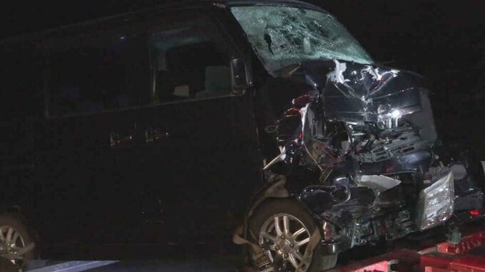 広域農道で車同士正面衝突　男性2人けが　1人は腰の骨折る大けが　宮城・蔵王町|TBS NEWS DIG