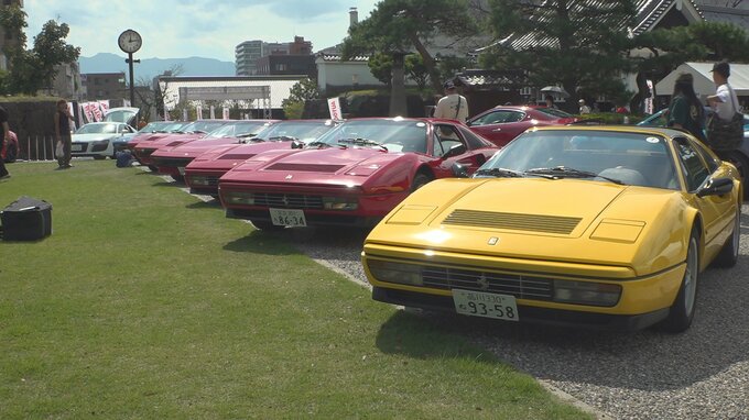 フェラーリ・ポルシェ・ランボルギーニ　往年のスーパーカー約75台が集結　スーパーカー・コレクション2025　|　山梨のニュース | ＵＴＹテレビ山梨