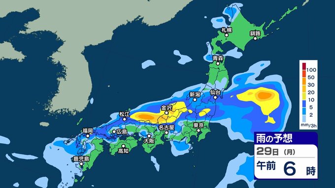 まるで夏？ きょう26日は各地で真夏日に　28日から29日は再び雨　北陸を中心に警報級大雨となる可能性も【3時間ごとの雨シミュレーション・26日正午更新】　|　新潟のニュース・天気｜BSN NEWS｜BSN新潟放送