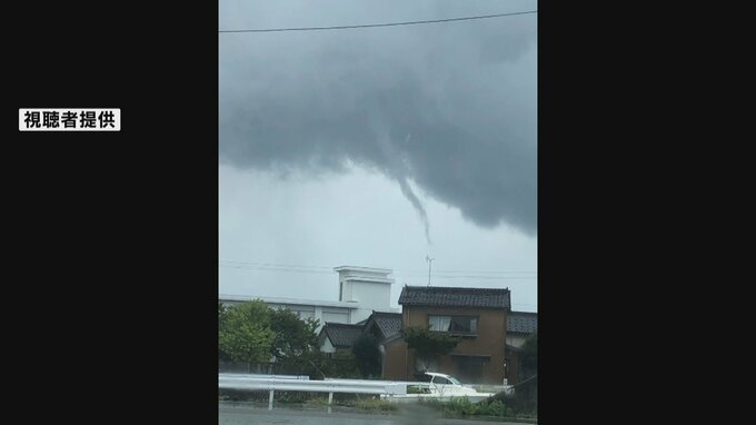 「竜巻かと思ってびっくりした…」突風で建物6棟と車両2台に被害 けが人なし　富山・黒部市|TBS NEWS DIG