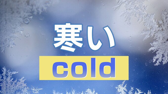 「cold」だけじゃない　寒いときに使う英語表現あれこれ　「とんでる英会話」|TBS NEWS DIG