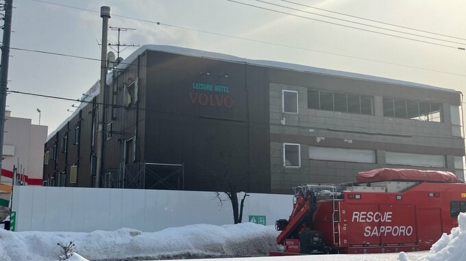 【速報】アスベスト除去作業中に一酸化炭素中毒疑い　現場作業員4人が病院搬送《札幌市厚別区》ホテル立体駐車場の解体工事　発電機使用が原因か|TBS NEWS DIG