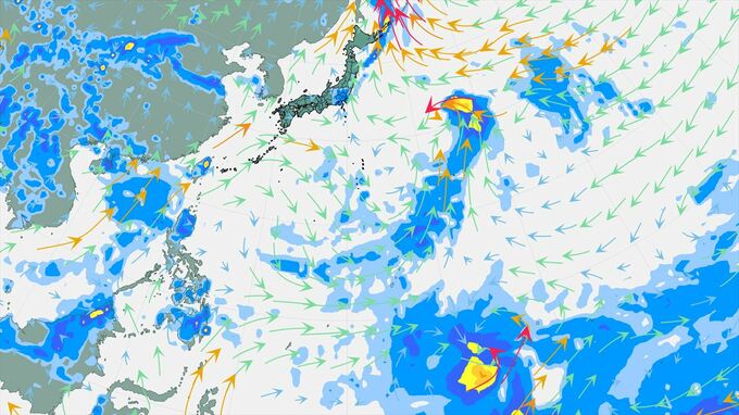 【台風情報】台風のたまご＝熱帯低気圧が発生　今後、24時間以内に台風に発達する見込み　【進路予想・雨と風のシミュレーション】　|　山梨のニュース | ＵＴＹテレビ山梨