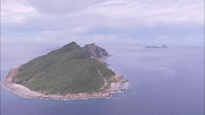 76ミリ砲を搭載した中国船が沖縄県尖閣諸島周辺の領海に2時間侵入　海上保安庁|TBS NEWS DIG