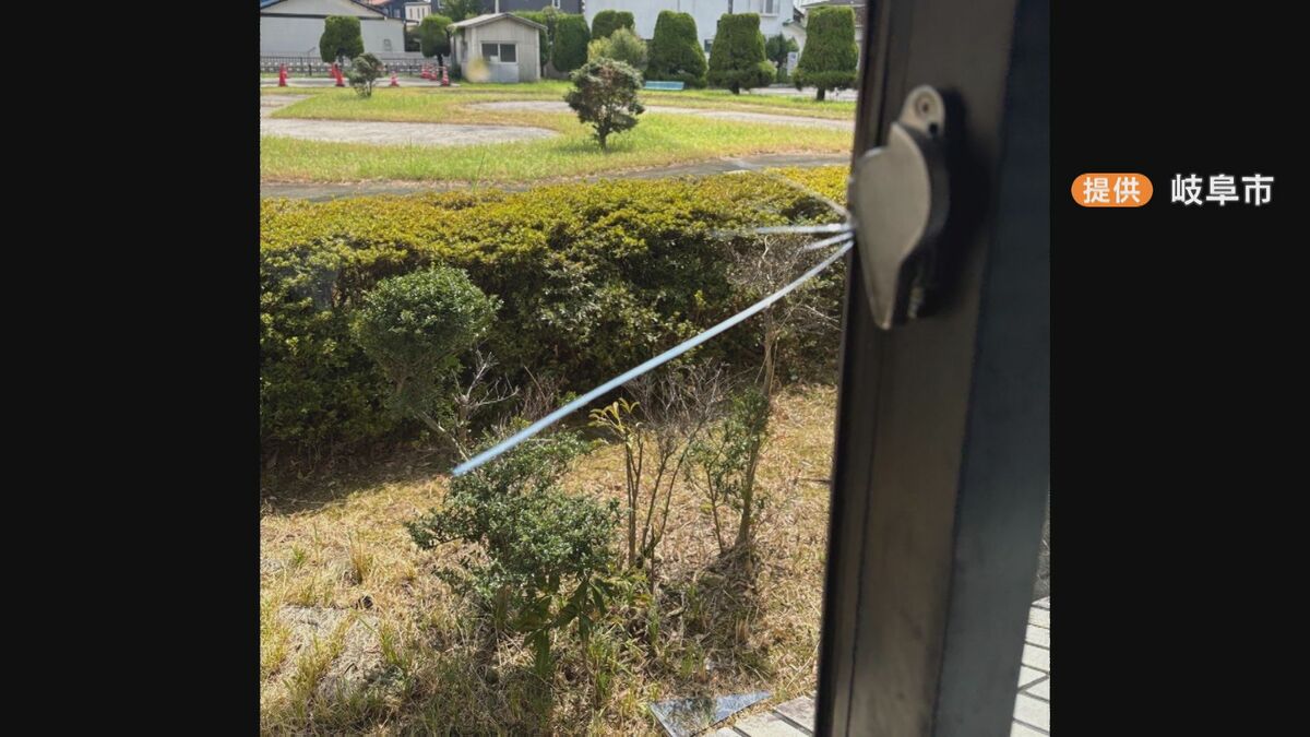 岐阜市内で“公民館荒らし”相次ぐ  現金あわせて7万円余りが盗まれる  1階のガラスは割られ… 同一犯か