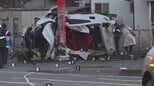 20代男性2人が乗った乗用車、道路脇の看板支柱に衝突　1人死亡、1人重傷　山梨　|　山梨のニュース | ＵＴＹテレビ山梨