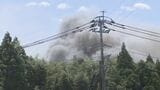 【被災で消火難航】宇城市で火事　地震で消火栓が使えない？　用水路から水を引いて消火にあたる　熊本|TBS NEWS DIG