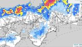 【大雪情報】京都府では、22日明け方から夜遅くにかけて大雪に 北部30センチ 京都・亀岡30センチ 南丹・京丹波30センチの降雪予想(22日夕方までの24時間・多い所)【雪と雨のシミュレーション】|TBS NEWS DIG