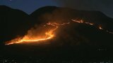 「扇山火まつり」雄大な炎の風景で魅了 大分・別府市 | 大分のニュース|OBS NEWS|大分放送