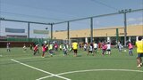 元Jリーガーによる子どもサッカー教室開催　本山雅志元選手ら参加　|　福岡のニュース｜RKB NEWS｜RKB毎日放送