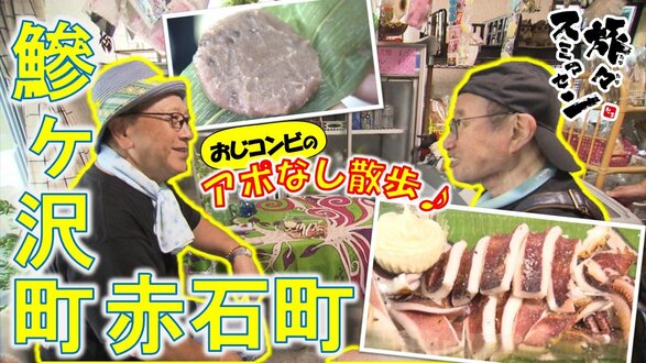 焼きイカ＆ソフトクリームで甘じょっぱいを堪能！ご当地スーパーの一番人気「笹餅」の味は？鰺ヶ沢町赤石町をアポなし散歩【わっち!!旅々スミマセン】8月31日放送回見逃し配信　|　青森のニュース│ATV NEWS│青森テレビ