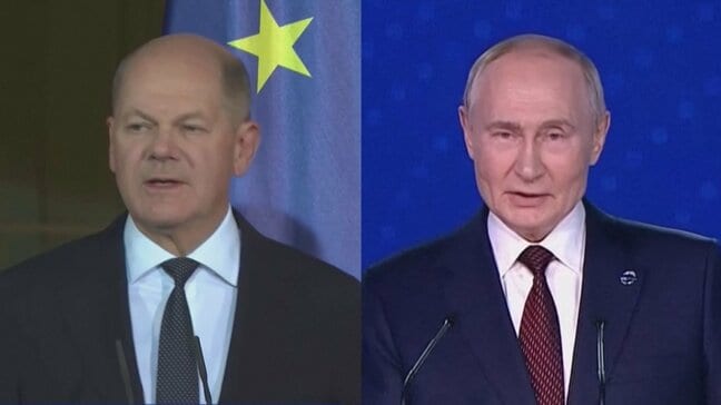 独ロ電話会談 ショルツ首相 北朝鮮兵士のロシア派遣「紛争の拡大につながる」|TBS NEWS DIG