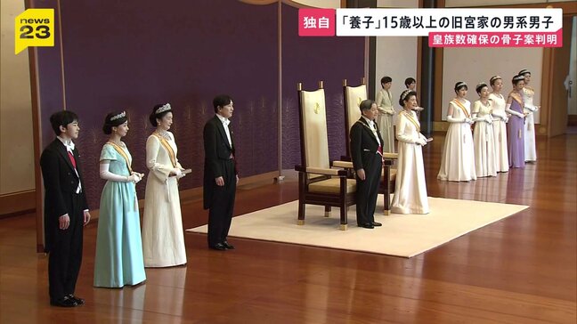 皇族数確保の骨子案判明 「女性皇族」は皇族以外の男性と結婚しても“皇族の身分保つ”|TBS NEWS DIG