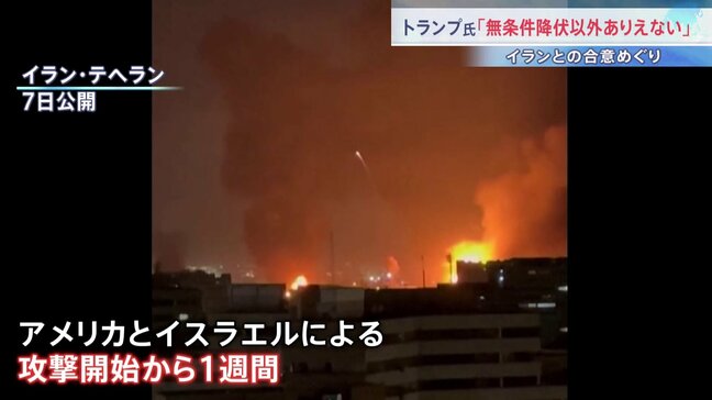 【きょうで1週間】イラン側の民間人の死者は1332人に イランは徹底抗戦の構え　次の最高指導者めぐりトランプ氏「私が任命に関与する」|TBS NEWS DIG