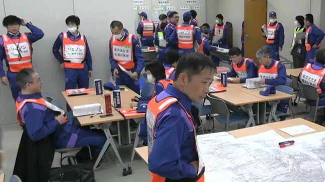 南海トラフ地震に備え総合防災訓練 大規模な通信障害を想定 情報通信機器の利用を制限して実施【岡山】|TBS NEWS DIG