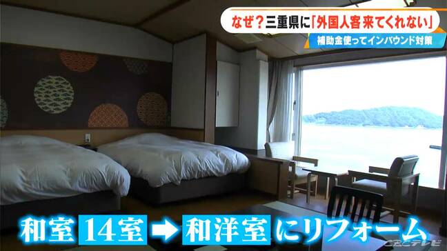 コロナ禍後の外国人宿泊者数“回復率”ワーストは三重県 老舗旅館は県の補助金で和室→“和洋室”に 5か国語操るスタッフも|TBS NEWS DIG