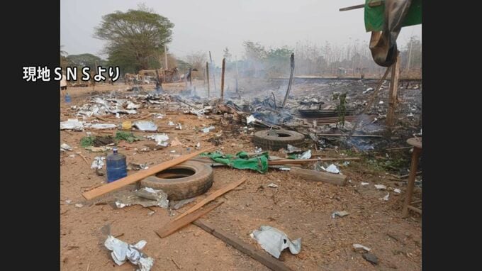 ミャンマー軍が地震後に被災地含む各地に少なくとも空爆160回 子ども含む72人が死亡と民主派組織が主張　無人パラモーター使用の爆撃も|TBS NEWS DIG