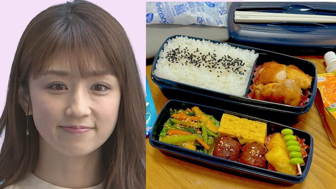 【 小倉優子 】　長男のお弁当に心配事　「暑くなってくるとお弁当の傷みも心配です」「汁気が少ないおかずや菌が増えないように火を通したおかずだけにしています」|TBS NEWS DIG
