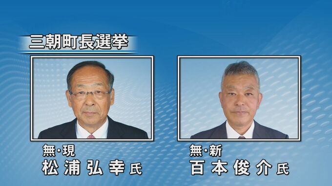 鳥取県三朝町長選挙　現職と新人一騎打ちで8年ぶりの選挙戦|TBS NEWS DIG