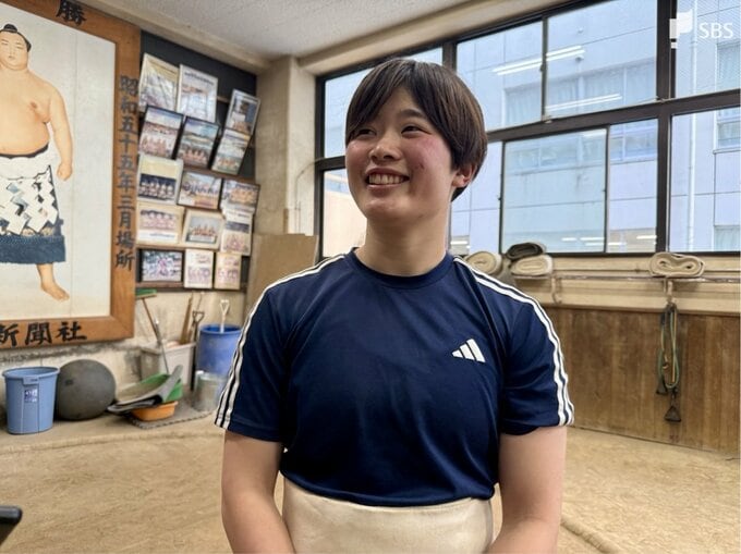 「世界大会は楽しくできますよ」岸本はな選手(静岡・飛龍高3年)その場に応じた柔軟な取り口で女子相撲世界女王に|TBS NEWS DIG