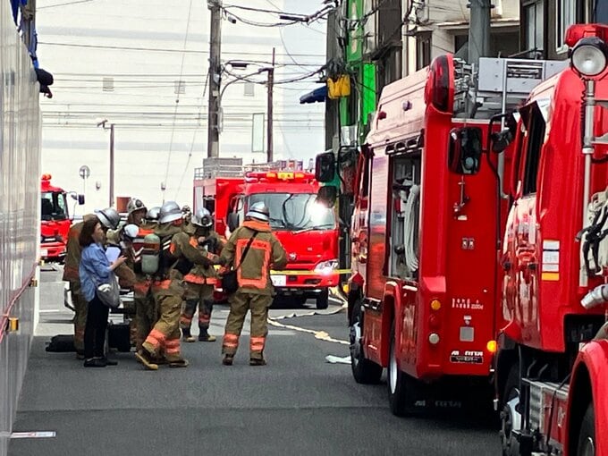 「焦げ臭いにおいがする」“エキニシ” に消防車が出動も鍋の空だきと判明　飲食店建ち並ぶエリア　広島　　|　RCC NEWS | 広島ニュース | RCC中国放送