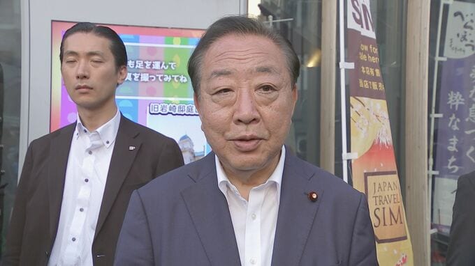 立憲・野田代表「審議拒否は“けしからん”」ガソリン減税法案めぐる与党側の対応を批判