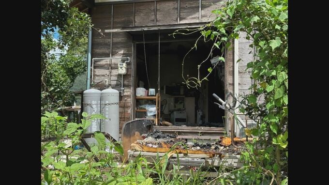 「ドーン」という物音に気付き近隣住民が119番通報　民家火災で全身やけど　島根県吉賀町　|　BSSニュース | BSS山陰放送