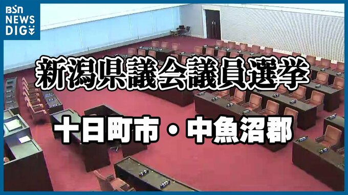 【開票結果】新潟県議選・十日町市中魚沼郡選挙区　自民・現職2人が議席を守る|TBS NEWS DIG