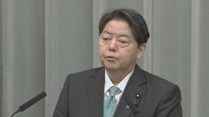 【速報】はしか対策「予防接種2回受けていない方は検討を」林官房長官