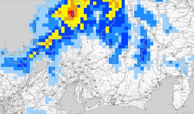 【大雪情報】東海地方　21日夜遅くから25日頃にかけて岐阜県を中心に大雪に　22日は愛知県や三重県でも大雪となるおそれ　大雪や路面の凍結による交通障害に注意・警戒を【雪と雨のシミュレーション】　|　富山のニュース｜天気・防災｜チューリップテレビ